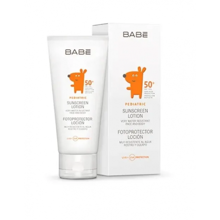 BABE PEDIATRIC FOTOPROTECTOR 50+ LOCION 100 ML