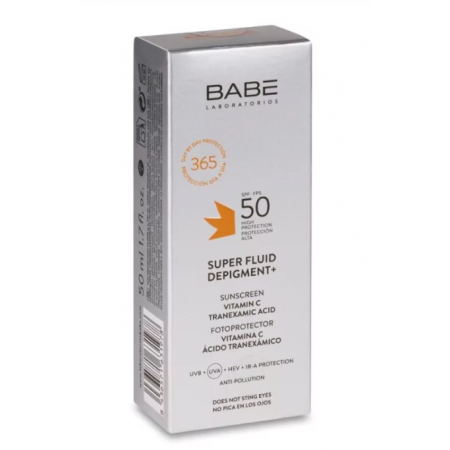 BABE SUPER FLUID DEPIGMENT+ FOTOPROTECTOR SPF50 FLUIDO 50 ML
