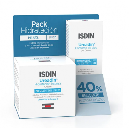 PACK UREADIN CREMA FACIAL SPF20 + UREADIN CONTORNO SPF20 40%DTO