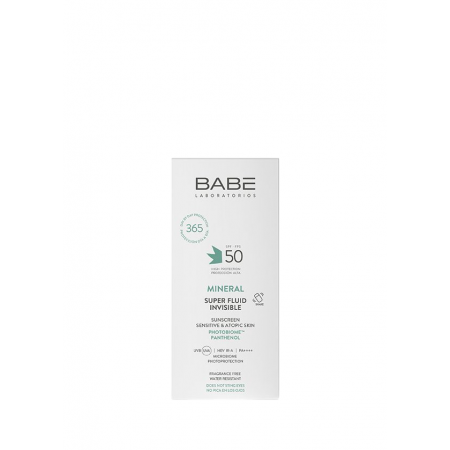 BABE MINERAL SUPER FLUID INVISIBLE SUNSCREEN SPF50 50 ML