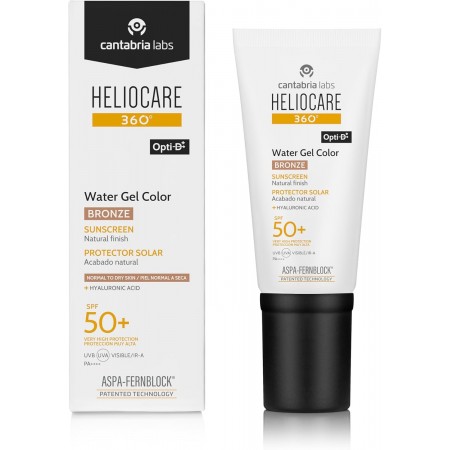 HELIOCARE 360º WATER GEL PROTECTOR SOLAR SPF 50+ 50 ML COLOR BRONZE
