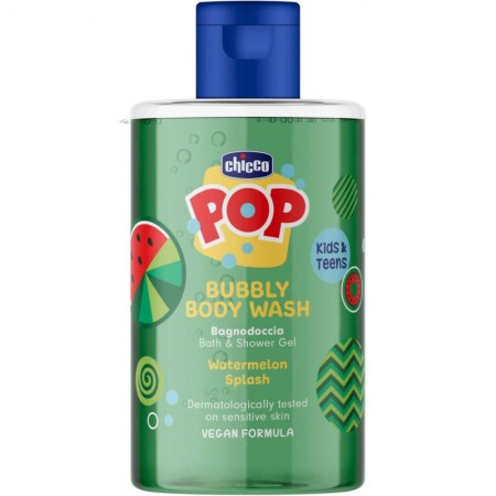 CHICCO GEL BAÑO SANDIA 300 ML LINEA POP