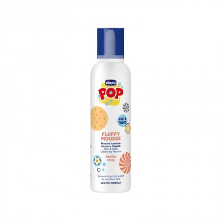 CHICCO ESPUMA CUERPO+CABELLO VAINILLA 200ML
