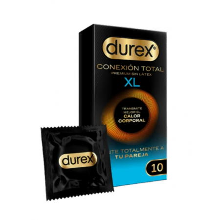 DUREX CONEXION TOTAL XL 10 PRESERVATIVOS