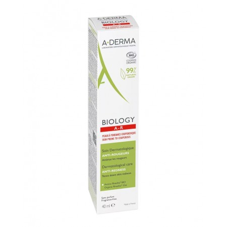 A-DERMA BIOLOGY CUIDADO DERMATOLOGICO ANTI-ROJECES 40 ML