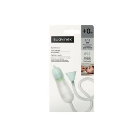 SUAVINEX ASPIRADOR NASAL DE SILICONA FLEXIBLE + 0 MESES