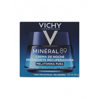 VICHY MINERAL 89 CON MELATONINA PURA CREMA DE NOCHE 50 ML