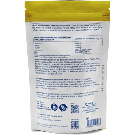 ANGINEEL C SABOR FRESA 24 CARAMELOS DE GOMA HEEL