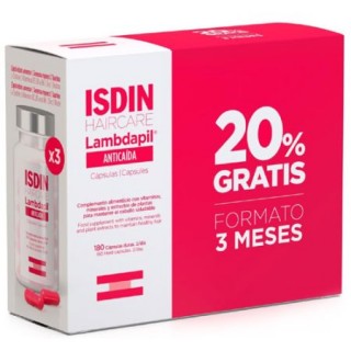 ISDIN LAMBDAPIL PACK ANTICAIDA 3 MESES 180 CAPSULAS