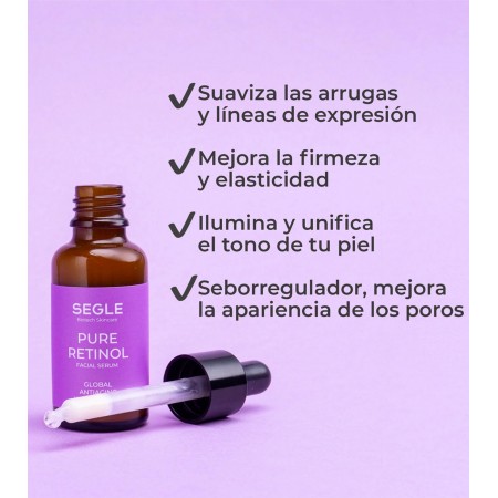 SEGLE COFRE ANTIARRUGAS REAFIRMANTE SERUM DMAE LIFT10 30ML+SERUM PURE RETINOL 30ML
