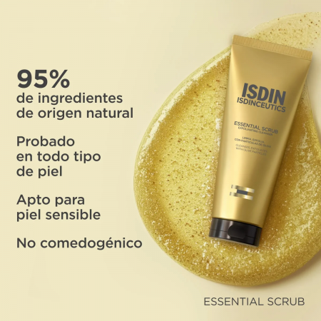 ISDINCEUTICS ESSENTIAL SCRUB GEL EXFOLIANTE LIMPIADOR 100 GR