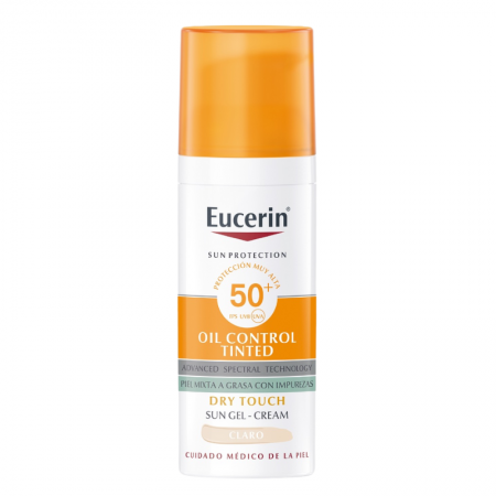 EUCERIN SUN PROTECTION OIL CONTROL COLOR CLARO SPF 50+ 50 ML
