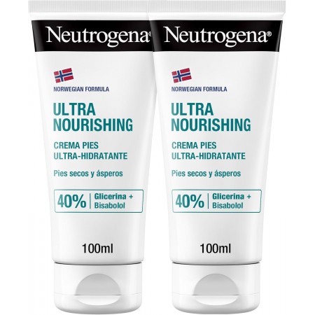 NEUTROGENA DUPLO CREMA DE PIES ULTRAHIDRATANTE 2 X 100ML