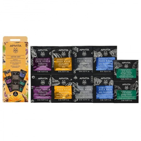 APIVITA PACK DETOX DIET RUTINA MENSUAL PURIFICENTE EXPRESS BEAUTY 4+1