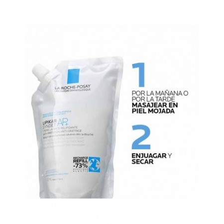 LIPIKAR PACK SYNDET AP+ CREMA DE DUCHA 400 ML + REFILL SYNDET+ CREMA DUCHA 400ML