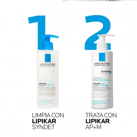 LIPIKAR PACK SYNDET AP+ CREMA DE DUCHA 400 ML + REFILL SYNDET+ CREMA DUCHA 400ML
