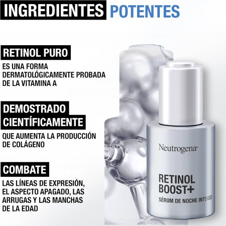 NEUTROGENA RETINOL BOOST SERUM INTENSIVO NOCHE 30ML