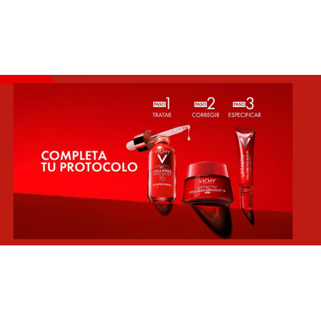 VICHY COFRE ANTIARRUGAS LIFTACTIV SPEC COLLAGEN16 CREMA DIA 50ML + TRAT OJOS 15ML + REGALO SOLAR