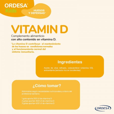 VITAMIN D KIDS ORDESA 10 ML