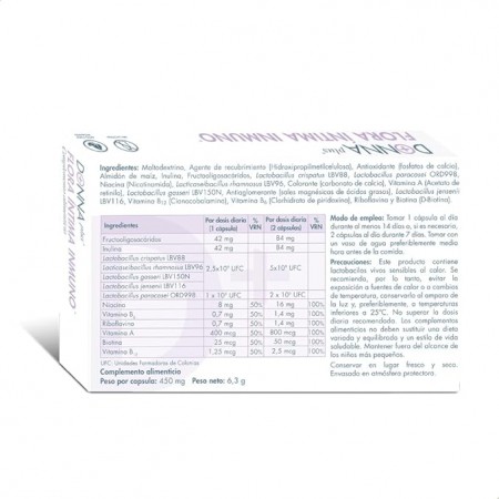 DONNAPLUS FLORA INTIMA IMNUNO 14 CAPSULAS