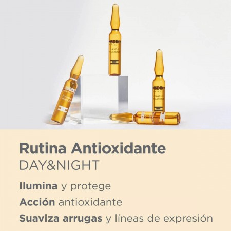 ISDINCEUTICS FLAVO-C ULTRAGLICAN + MELATONIN SERUM 10+10 AMPOLLAS