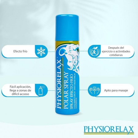 PHYSIORELAX POLAR SPRAY EFECTO FRIO 150 ML