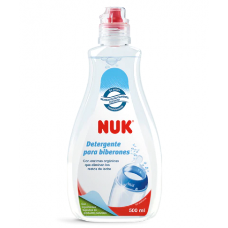 NUK DETERGENTE PARA BIBERON Y TETINAS 500 ML