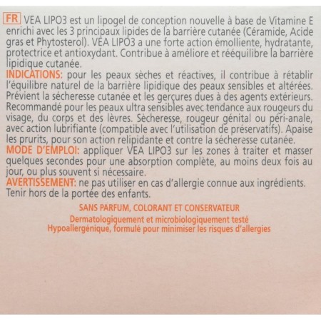 VEA LIPO3 LIPOGEL 50 ML
