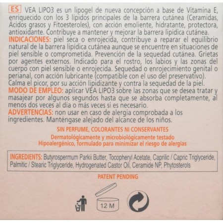 VEA LIPO3 LIPOGEL 50 ML