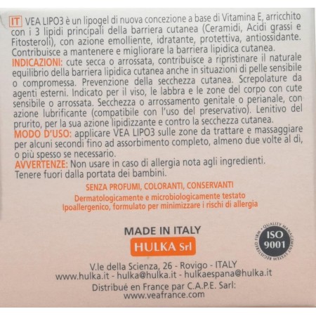 VEA LIPO3 LIPOGEL 50 ML
