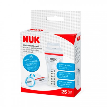 NUK  BOLSAS DE LECHE MATERNA 25 U