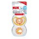 NUK CHUPETE SILICONA SPACE (ANIMALES) 6 - 18 MESES 2 U