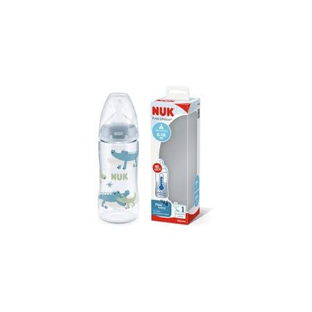 NUK BIBERON SILICONA TALLA L 6-18 MESES 300 ML