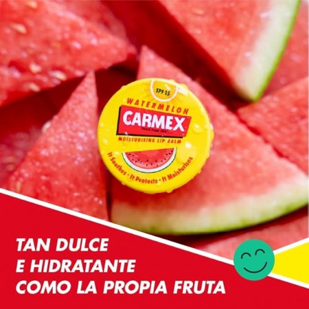 CARMEX BALSAMO LABIAL TARRO SANDIA SPF15 7, 5 G
