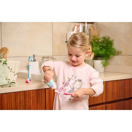 CHICCO CEPILLO DE DIENTES 3-6 AÑOS HIPOPOTAMO COLOR ROJO