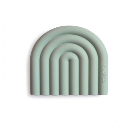 MUSHIE MORDEDOR SILICONA RAINBOW VERDE