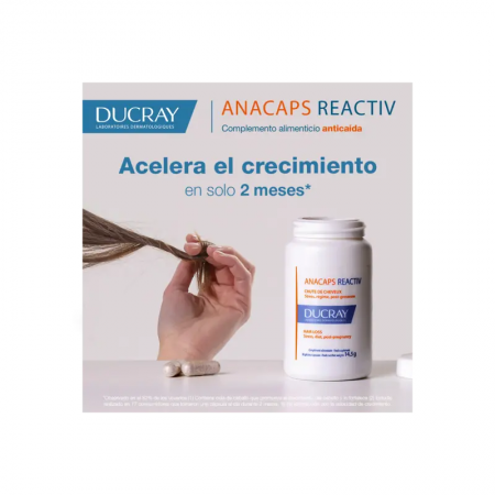 DUCRAY ANACAPS REACTIV PACK 3 MESES 90 CAPSULAS