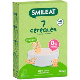 SMILEAT PAPILLA 7 CEREALES ECOLOGICO 200 G