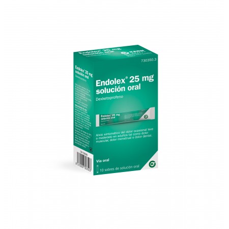 ENDOLEX 25 MG 10 SOBRES SOLUCION ORAL 10 ML