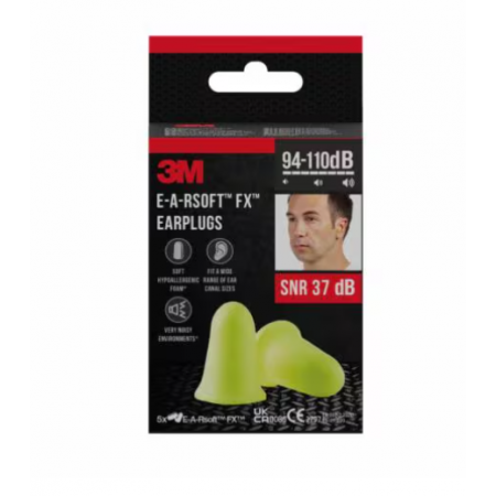 3M TAPONES OIDOS POLIURETANO RUIDO 37DB DESECHABLE 5 PARES
