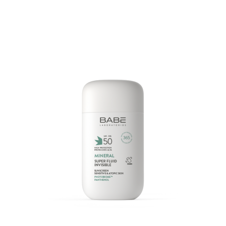 BABE MINERAL SUPER FLUID INVISIBLE SUNSCREEN SPF50 50 ML