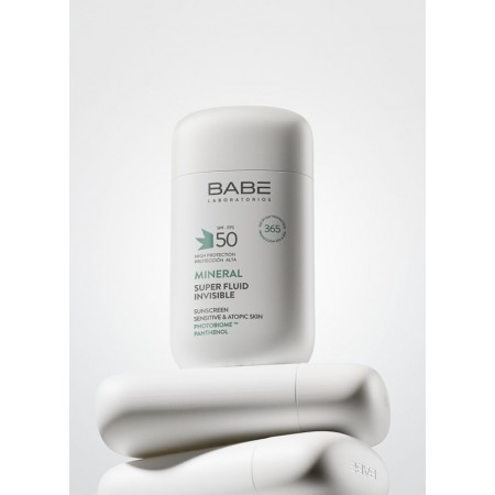 BABE MINERAL SUPER FLUID INVISIBLE SUNSCREEN SPF50 50 ML