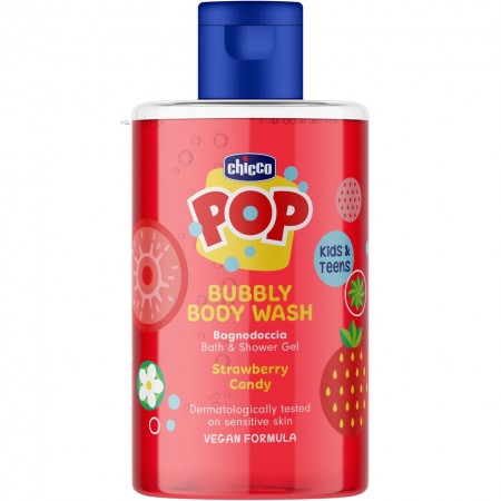 CHICCO LINEA POP DE GEL BAÑO FRESA 300ML