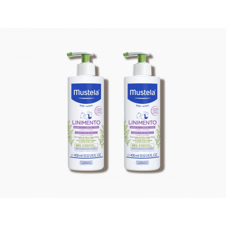 MUSTELA BEBE DUPLO LINIMENTO HIGIENE ZONA PAÑAL 2X400ML