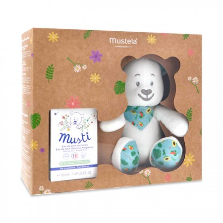 MUSTELA COLONIA MUSTI EAU PERFUM 50ML + PELUCHE OSO REGALO