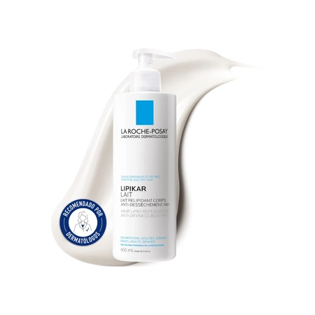 LA ROCHE POSAY LIPIKAR LECHE CORPORAL RELIPIDIZANTE ANTI-SEQUEDAD 48H 400 ML