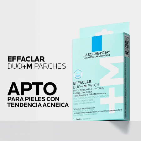EFFACLAR DUO+M PARCHES LA ROCHE POSAY 22 UNIDADES