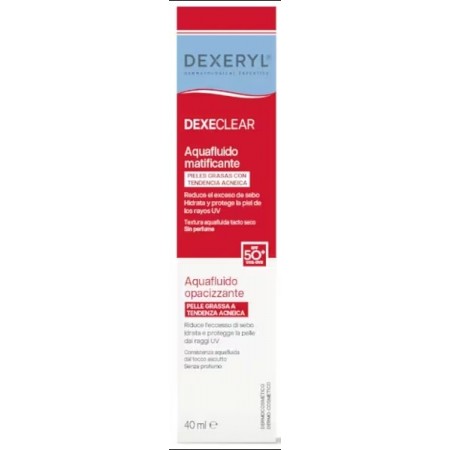 DEXERYL DEXECLEAR AQUAFLUIDO MATIFICANTE SPF 50+ 40 ML