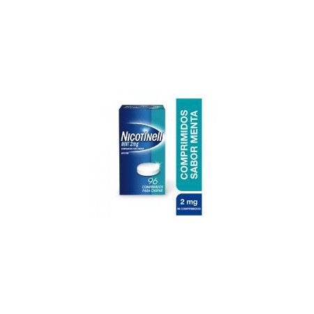 NICOTINELL MINT 2 MG 96 COMPRIMIDOS PARA CHUPAR