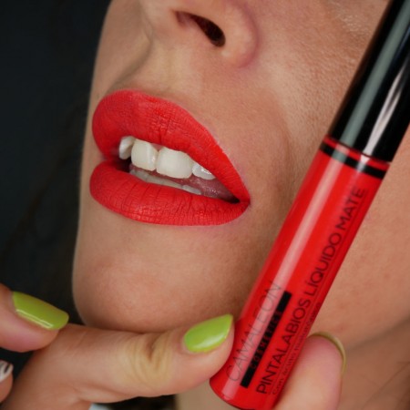 CAMALEON LIQUIDO MATE ROJO FUEGO LM 01 8 ML